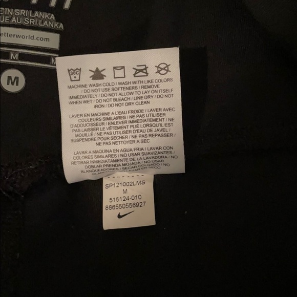 Nike Dri-Fit Medium M Cropped Yoga Pants Leggings - Picture 8 of 8